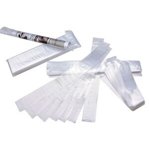 Plastic Poster Tubes 8x74.5 cm (100 pieces) Protective Sleeves